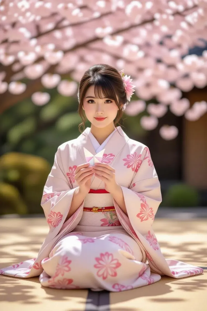 和風の美人画