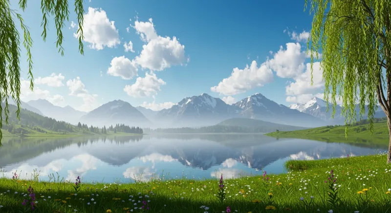 自然な風景