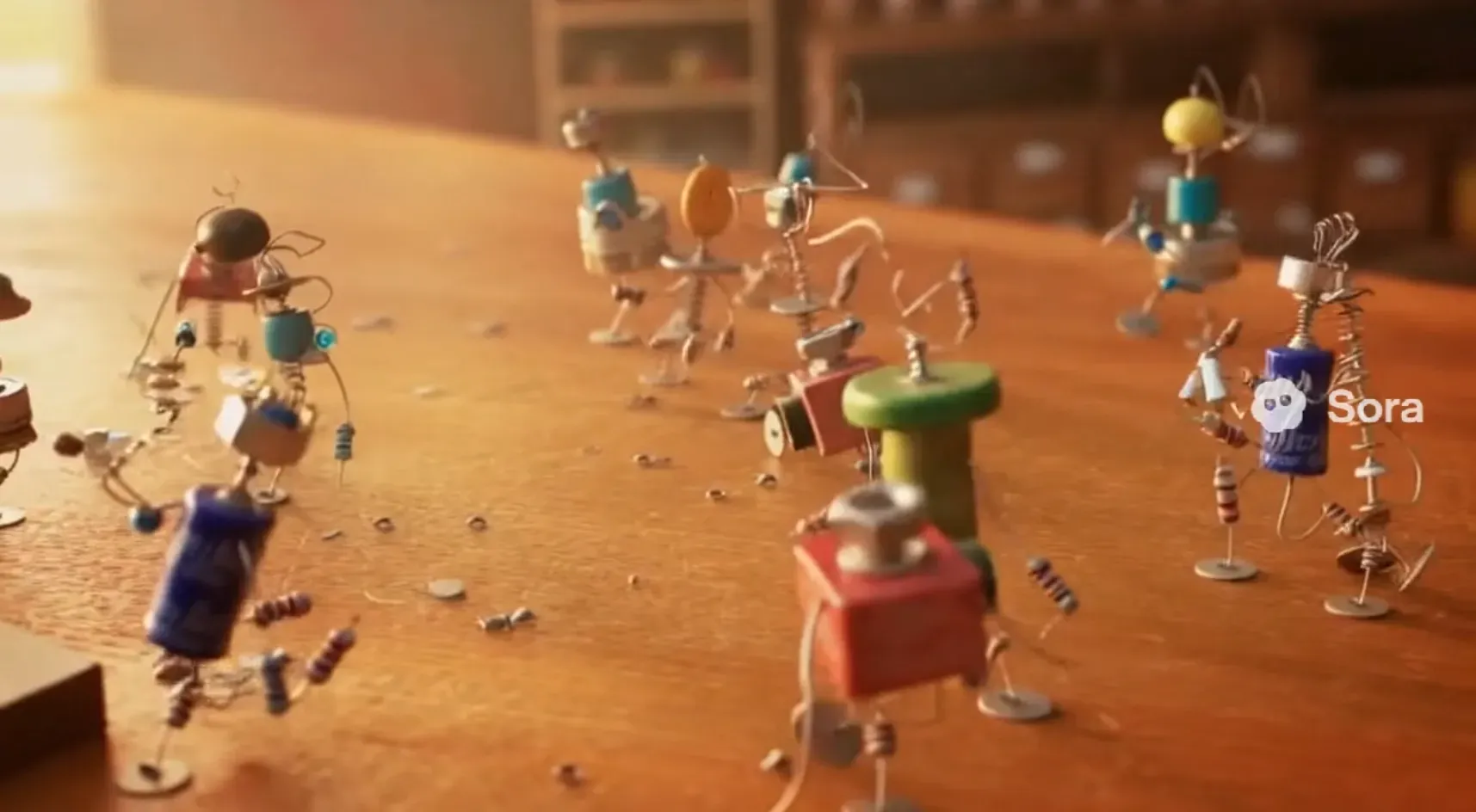 SDロボットのダンス